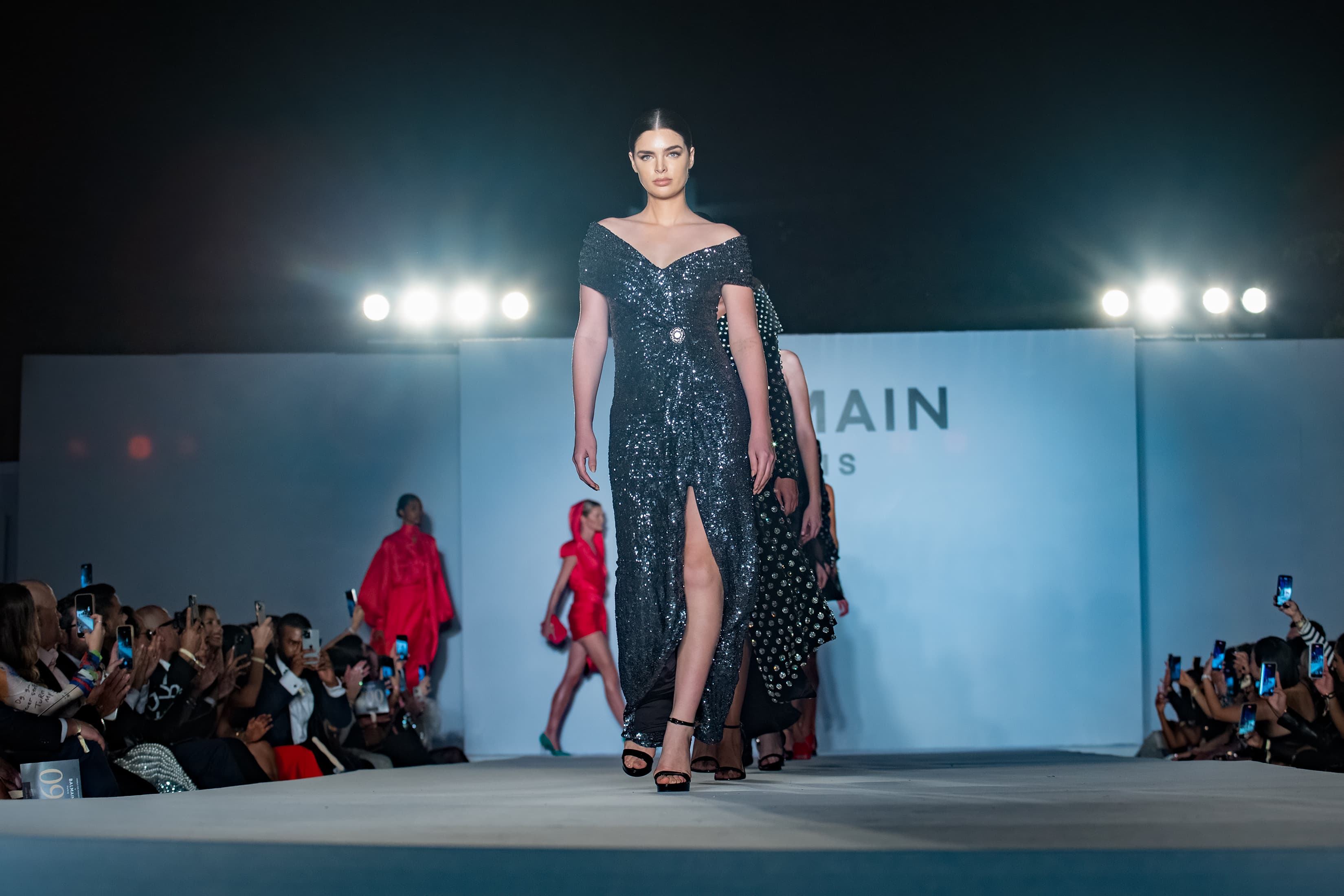 Balmain, Paris Fall-Winter 2023: Where Fashion Meets Philanthropy in Miami photo
