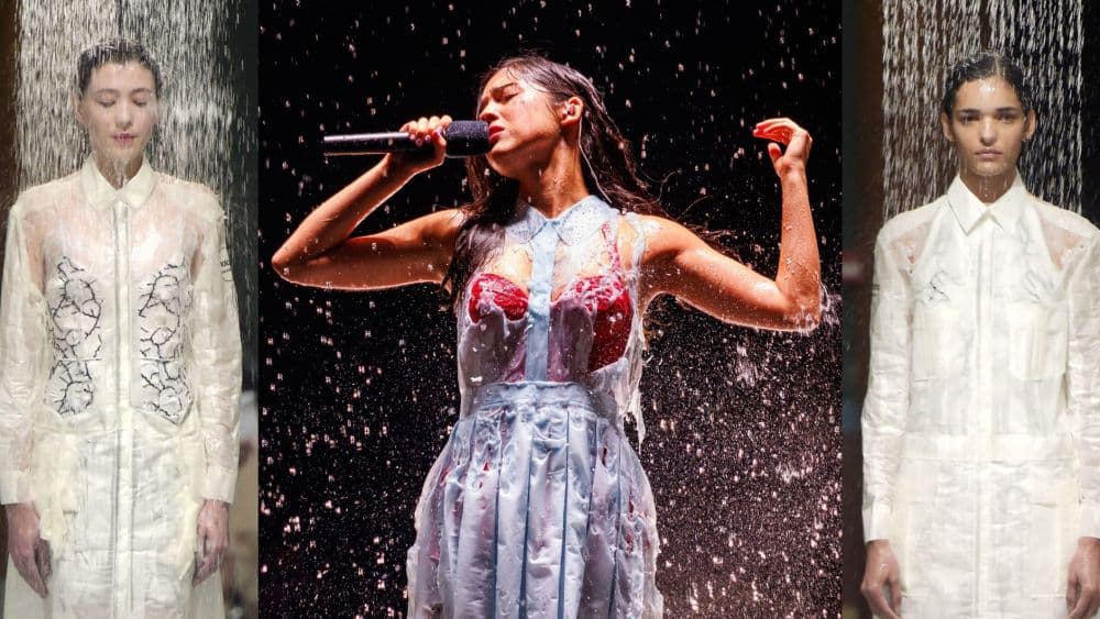 The Genius Behind Olivia Rodrigo's Rain-Soaked Dissolving Dress
