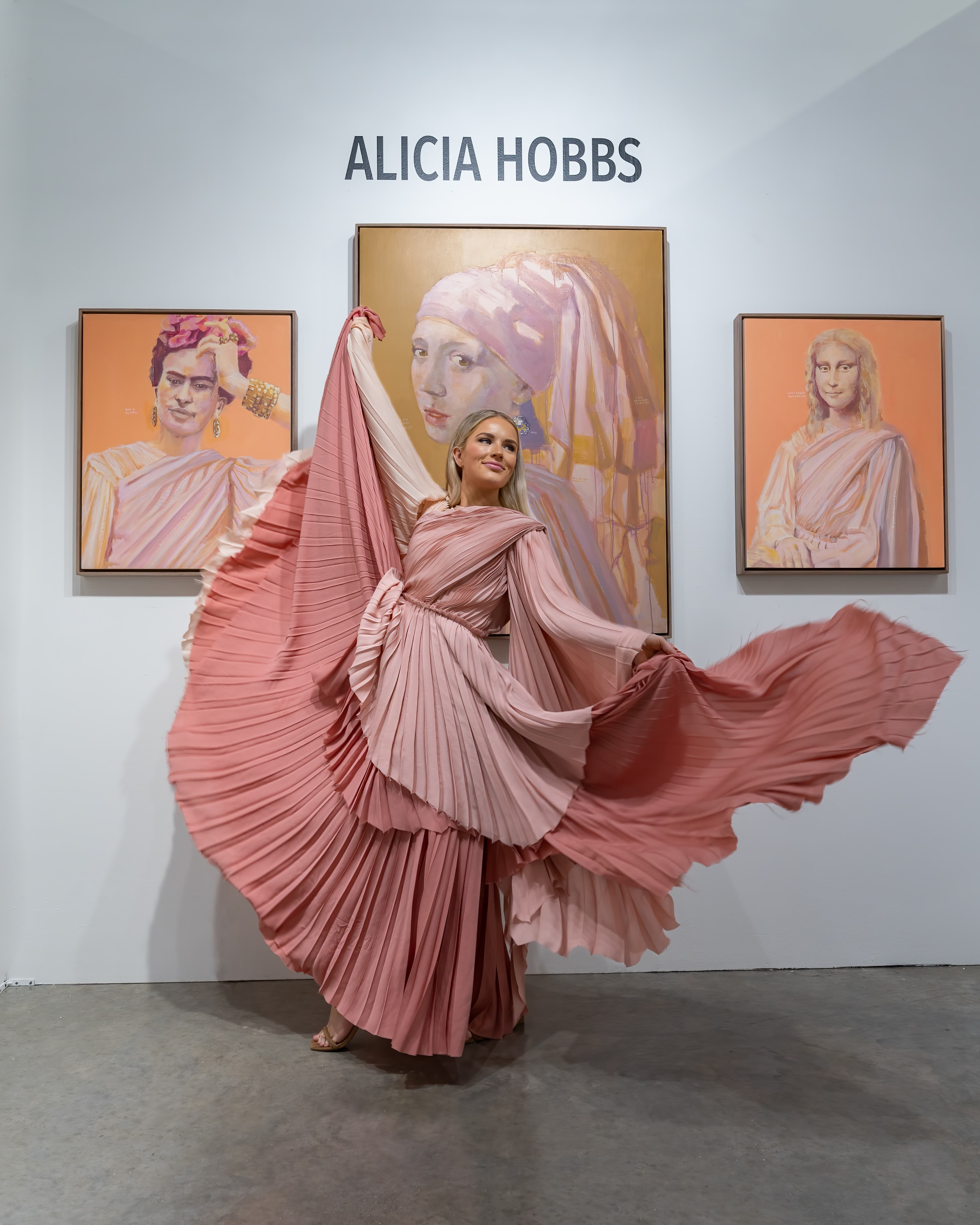 Welcome to the Disco Babe: A Look Inside the Magical World of Artist Alicia Hobbs photo